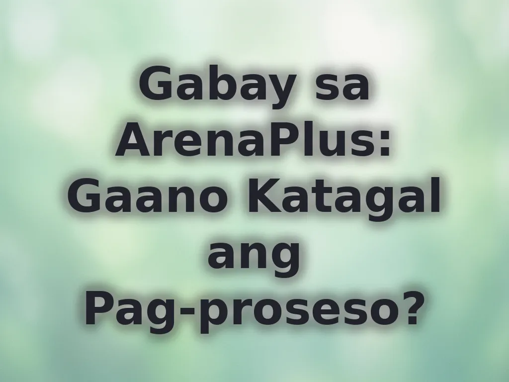 Oras ng Pag-proseso